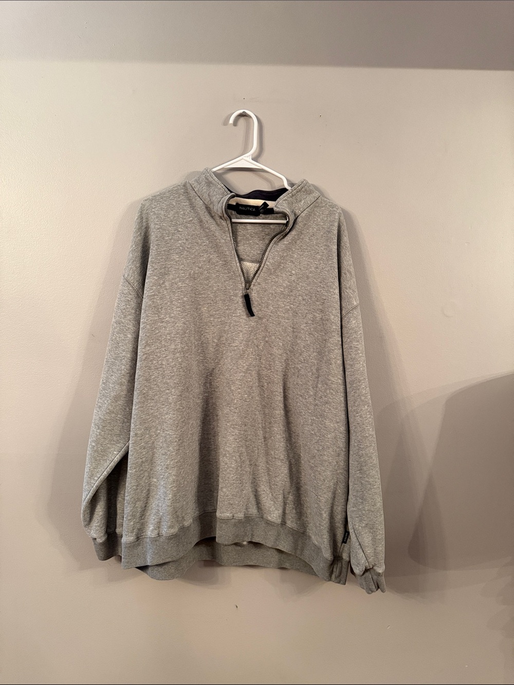 Nautica Men's Half-Zip Pullover Sweatshirt - 2XL - soft, lots of life left
